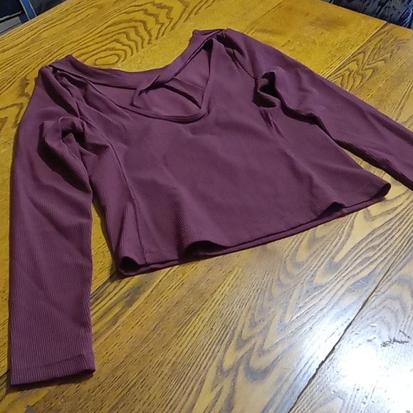 HALARA Womens BROWN SMALL Top New Exercise Workout Yoga Athleticwear Sport - Picture 3 of 6